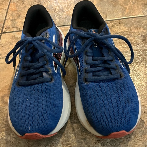 Brooks Blue and White Running Shoes - Picture 2 of 6